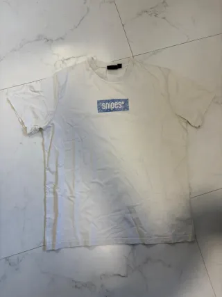 Camiseta blanca Snipes