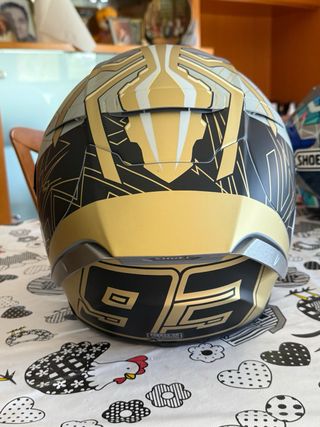 Casco Shoei Marc Márquez XL Negro/Dorado
