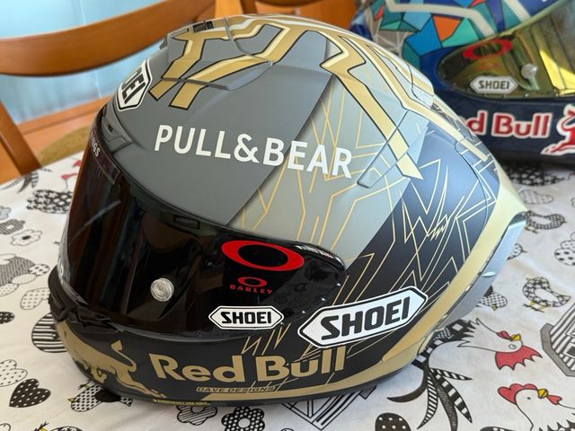 Casco Shoei Marc Márquez XL Negro/Dorado