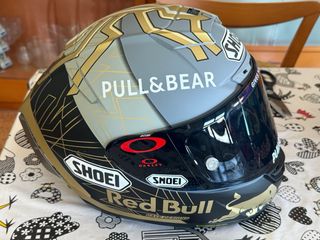 Casco Shoei Marc Márquez XL Negro/Dorado