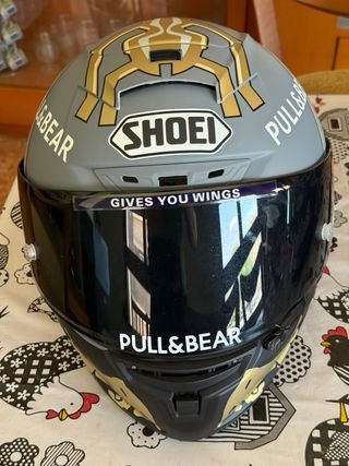 Casco Shoei Marc Márquez XL Negro/Dorado