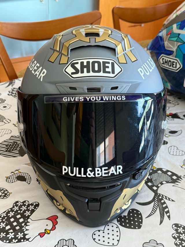 Casco Shoei Marc Márquez XL Negro/Dorado