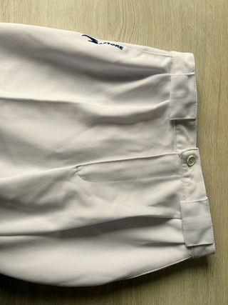 Pantalón Pelotari Blanco Talla 14 años