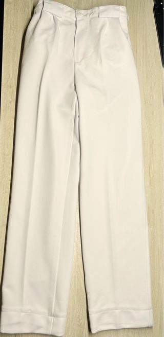 Pantalón Pelotari Blanco Talla 14 años