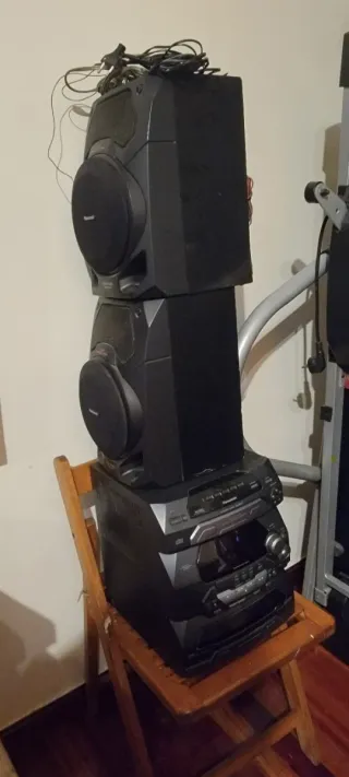 Minicadena 100W CD Doble Pletina