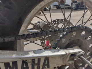 Yamaha WR450F Enduro 2005 solo 1500 km