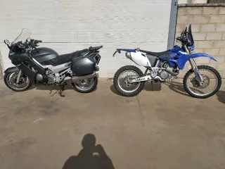 Yamaha WR450F Enduro 2005 solo 1500 km