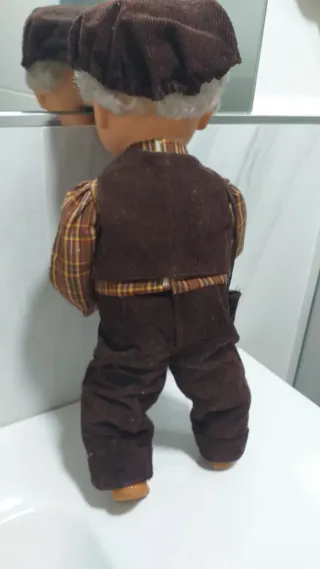 Muñeco Vintage Abuelo Corduroy