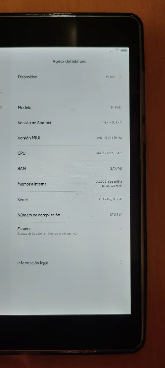 Xiaomi MiPad 1 A0101 Tablet afbeelding 3