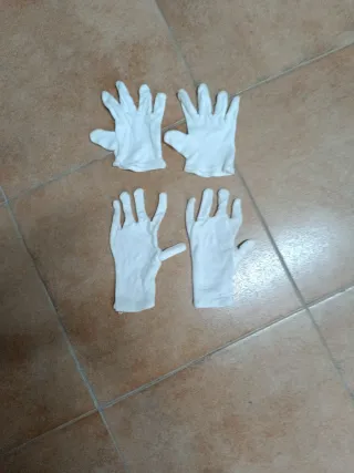 Guantes Nazareno Infantiles Blancos