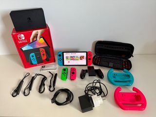 Nintendo Switch OLED Pack + 4 Joy-Con