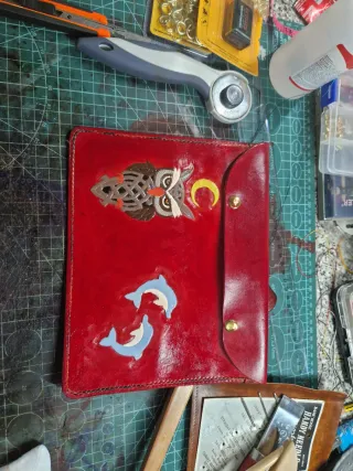 Cartera de cuero personalizada