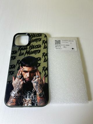 Funda iPhone Anuel AA RHLM Gris Nueva