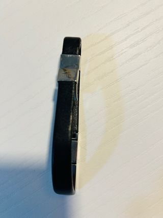 Pulsera Lotus Negra y Plateada