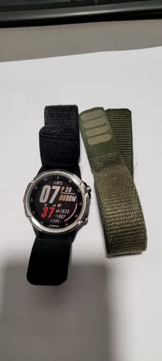 Reloj Garmin Fenix 5 Plus + 2 Correas