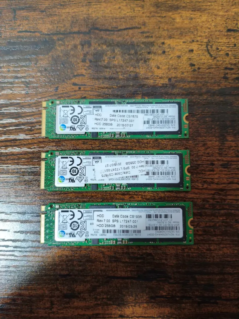 Samsung NVMe M.2 SSD 256GB