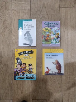 Libros variados para niños