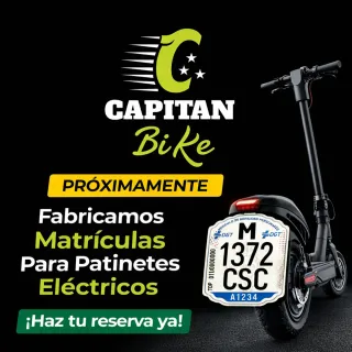 Matrícula DGT para patinetes eléctricos