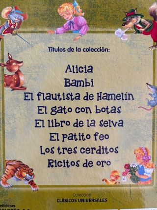 Colección cuentos clásicos