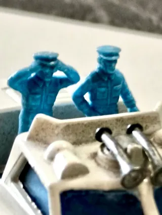 Modellino barca anfibio 1976 polizia. Matchbox