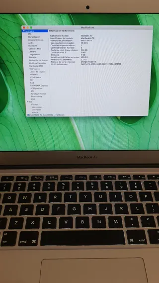 Apple MacBook Air Plata Poco Uso