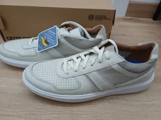 Zapatillas Clarks Piel Beige Talla 44