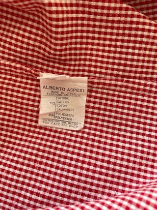 Camicia Aspesi a quadri rossi