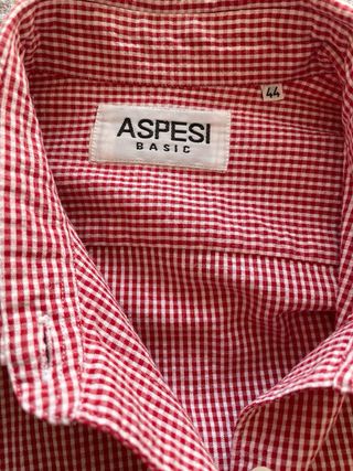 Camicia Aspesi a quadri rossi