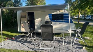 Caravana 750kg silver mini 390 kids