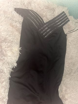 Vestido de lujo Gina Bacconi negro