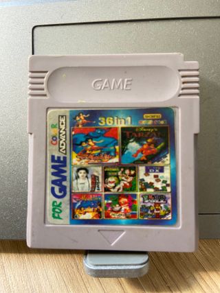 Cartucho 36 en 1 Game Boy Color