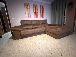 Sofá chaiselongue 3 plazas
