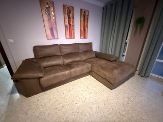 Sofá chaiselongue 3 plazas