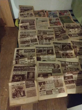 Periódicos deportivos antiguos