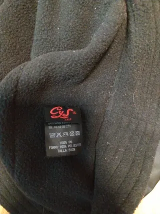 Gorro impermeable unisex forro polar