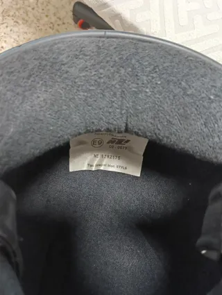 Casco Moto Infantil Rojo NZI