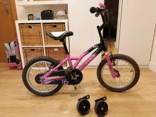 Bicicleta Monty 16 rosa