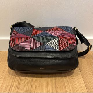 Bolsa Fossil Piel Multicolor