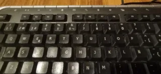 Teclado Trust USB Negro/Gris