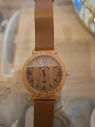 3 Relojes sin pila (Marrón y Negro)