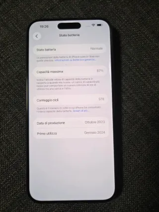 iPhone 15 Pro Max 256GB Titanio Nero