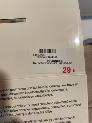 A estrenar Reductor silla coche