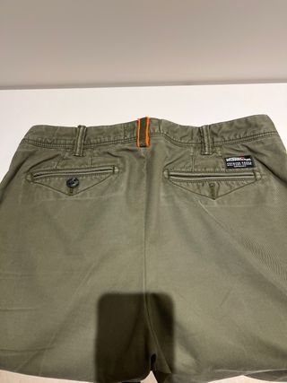 Pantalón Superdry Verde Militar Talla M