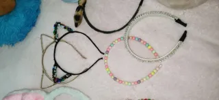 Lote complementos pelo y bolsos niña