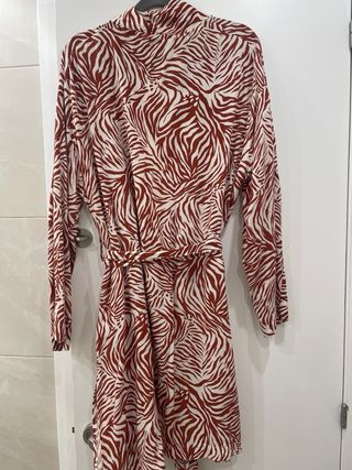 Kimono Blusa Estampado Cebra Talla Única