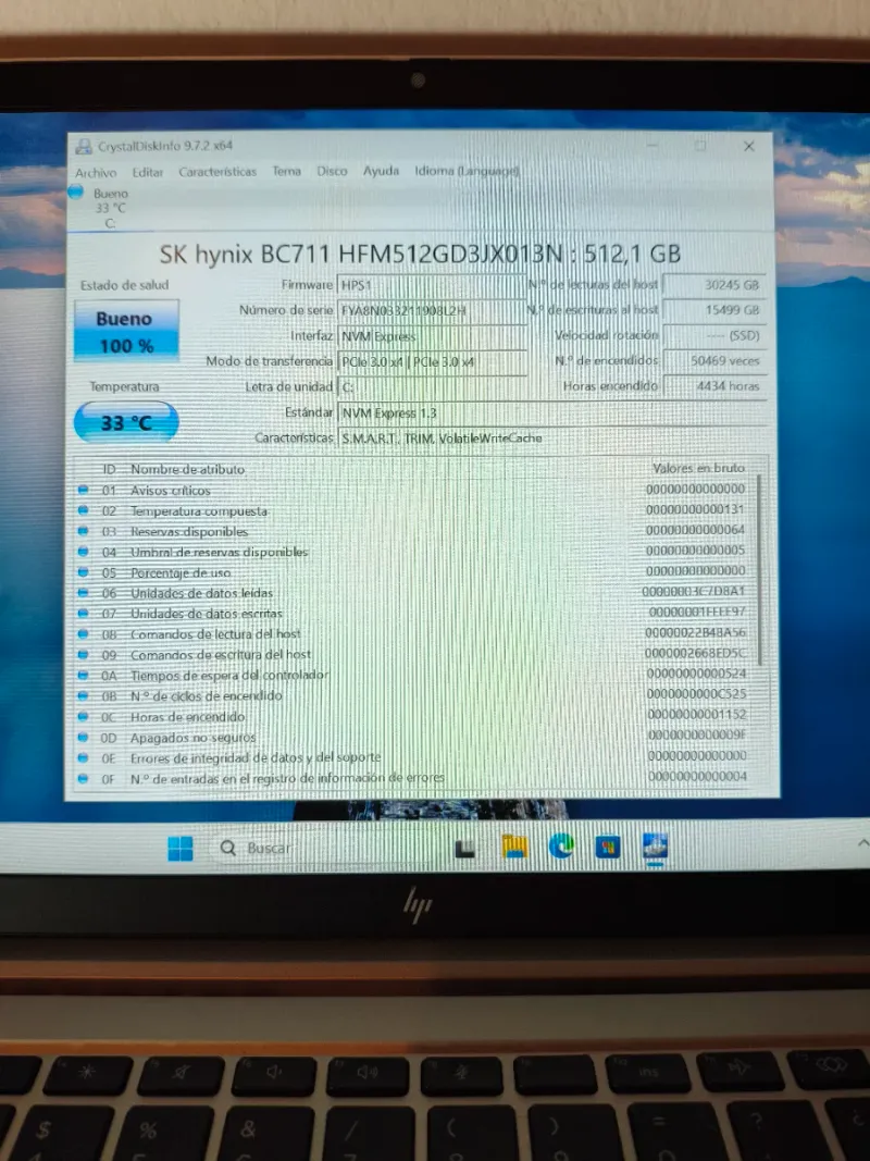 Portátil HP EliteBook 845 G8 Plata afbeelding 7