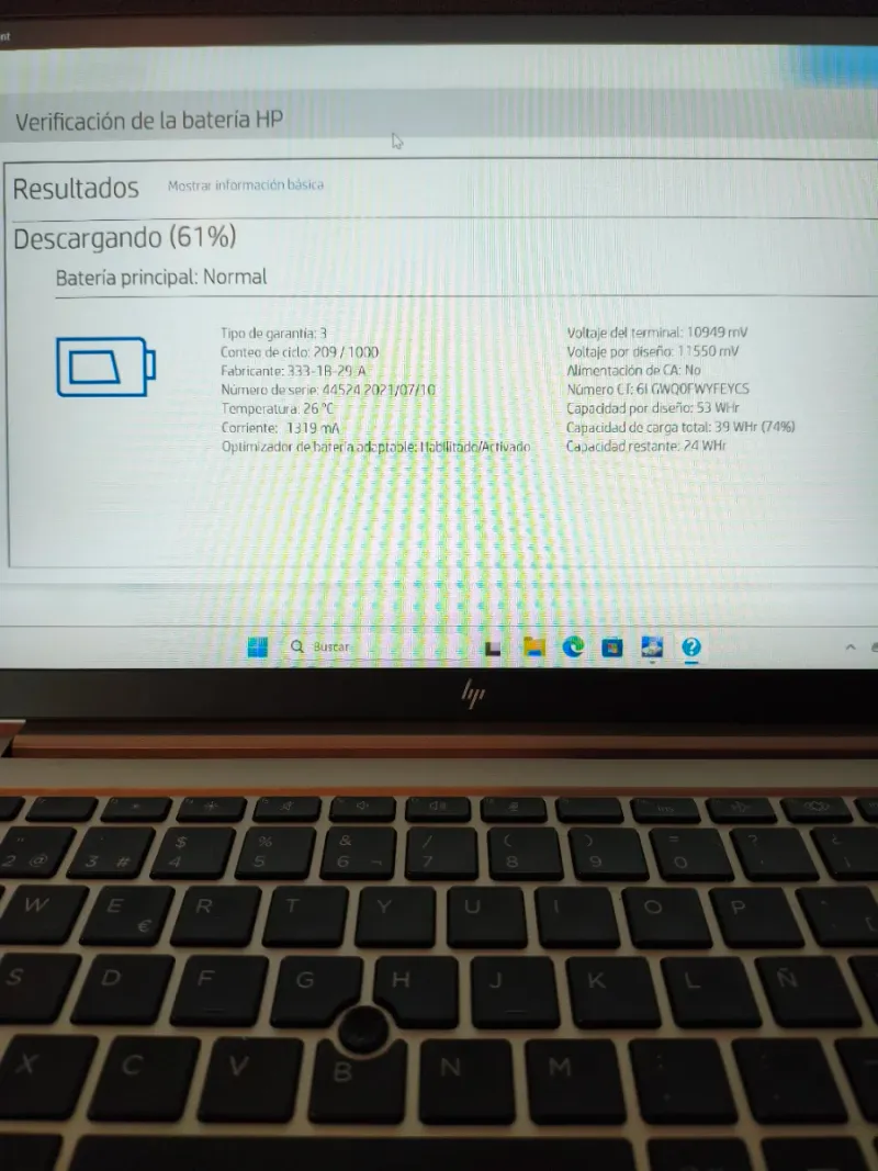 Portátil HP EliteBook 845 G8 Plata afbeelding 8