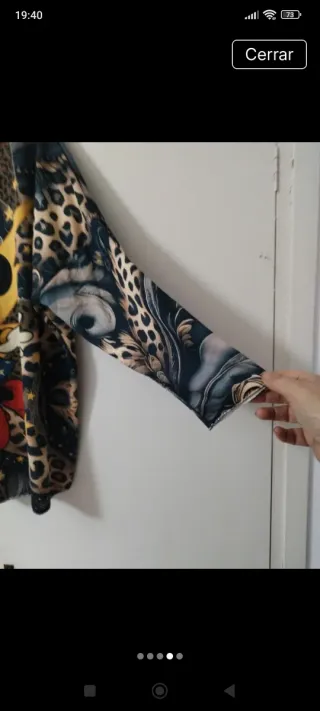 Camiseta Talla Única Multicolor