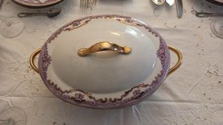 Vajilla Bidasoa Vintage Dorada con sopera