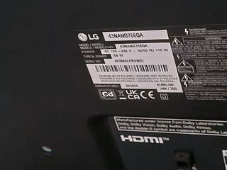 Televisión LG Negra Poco Uso